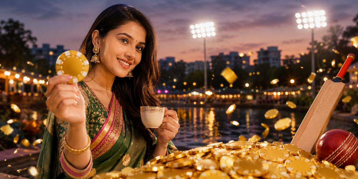 ঢাকায় একজন তরুণী স্মার্টফোনে cc444 লটারি টিকিট কিনছেন
